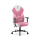 Fotel gamingowy DIABLO Chairs X-GAMER 2.0 Normal Size różowo-biały